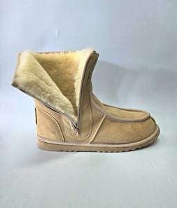 Ladies Short Deluxe Boots with Side Zippers