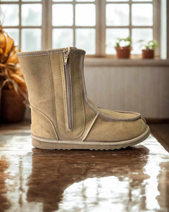 Ladies Short Deluxe Boots with Side Zippers