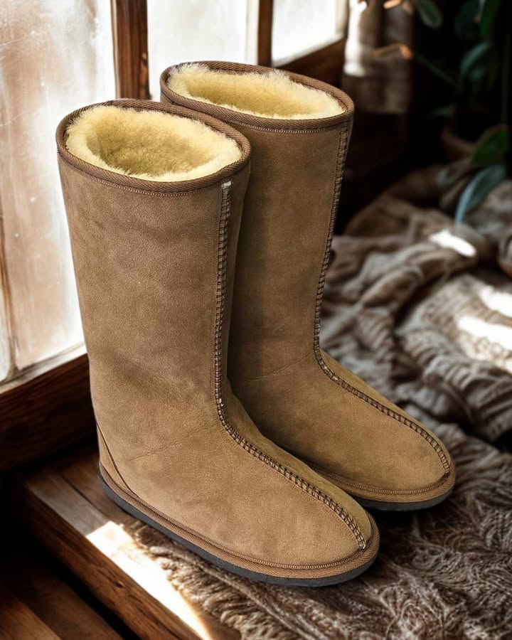 Ladies Long Viking Boots