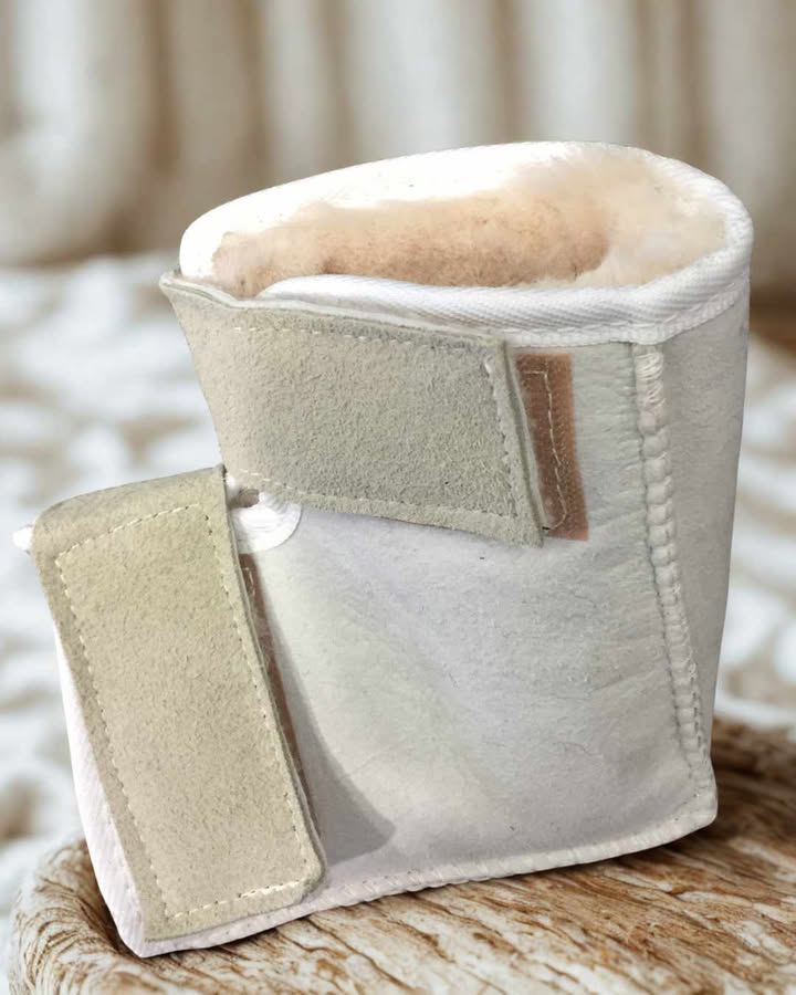 Sheepskin Heel Protectors