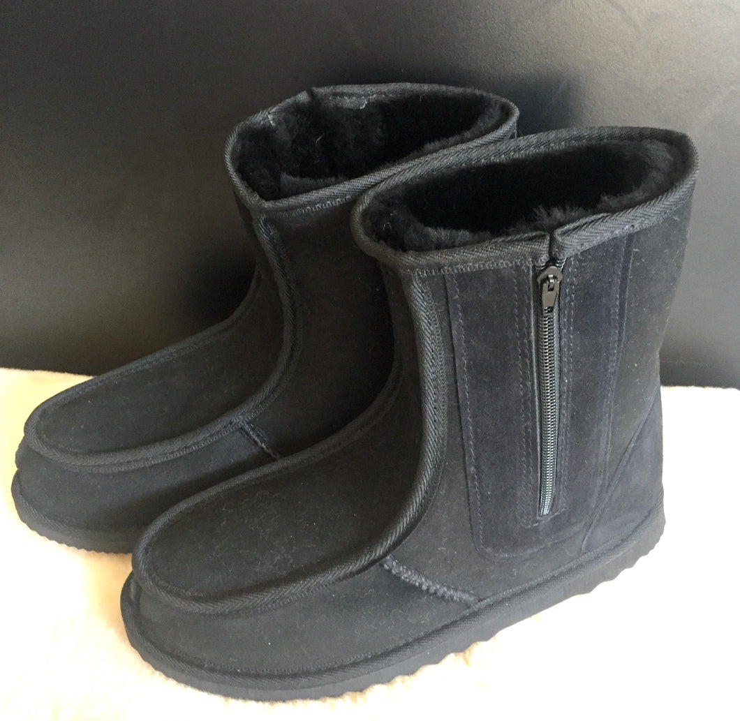 Ladies Short Deluxe Boots with Side Zippers